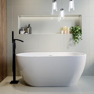 Origins Dauphine Freestanding Slipper Bath - 1750mm | UK Bathrooms